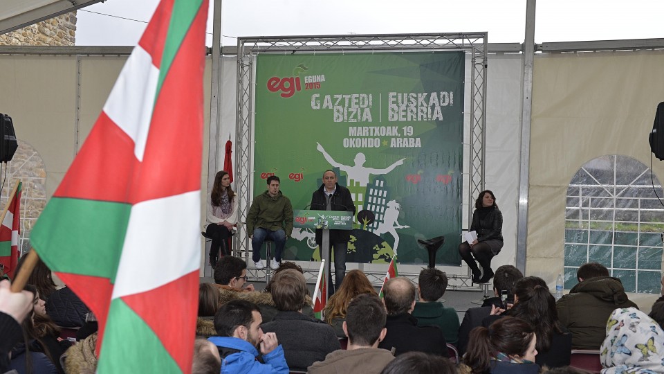 Ramiro González participa en el EGI Eguna 2015 celebrado en Okondo