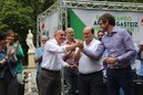 Andoni Ortuzar, Ramiro González, Gorka Urtaran. Arabako ahaldun nagusirako eta Vitoria-Gasteizko alkaterako hautagaien aurkezpena