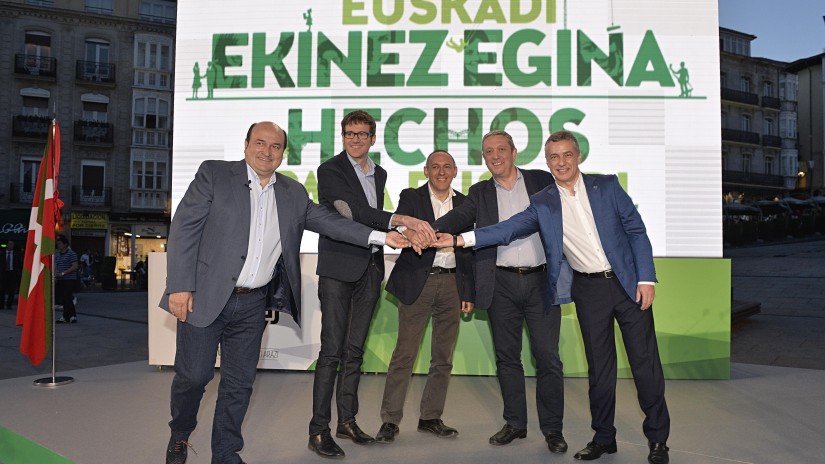 Urtaran eta Gonzalez bat datoz esatean EAJ-PNV Arabako gobernu aukera dela Urtaran eta Gonzalez bat datoz esatean EAJ-PNV Arabako gobernu aukera dela