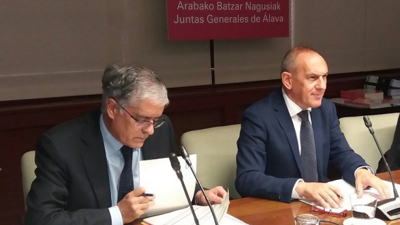 Arabako Ogasunaren dirubilketa aurreikuspenaren arabera, 40,3 milioi gehiagorekin itxiko da 2018a Arabako Ogasunaren dirubilketa aurreikuspenaren arabera, 40,3 milioi gehiagorekin itxiko da 2018a